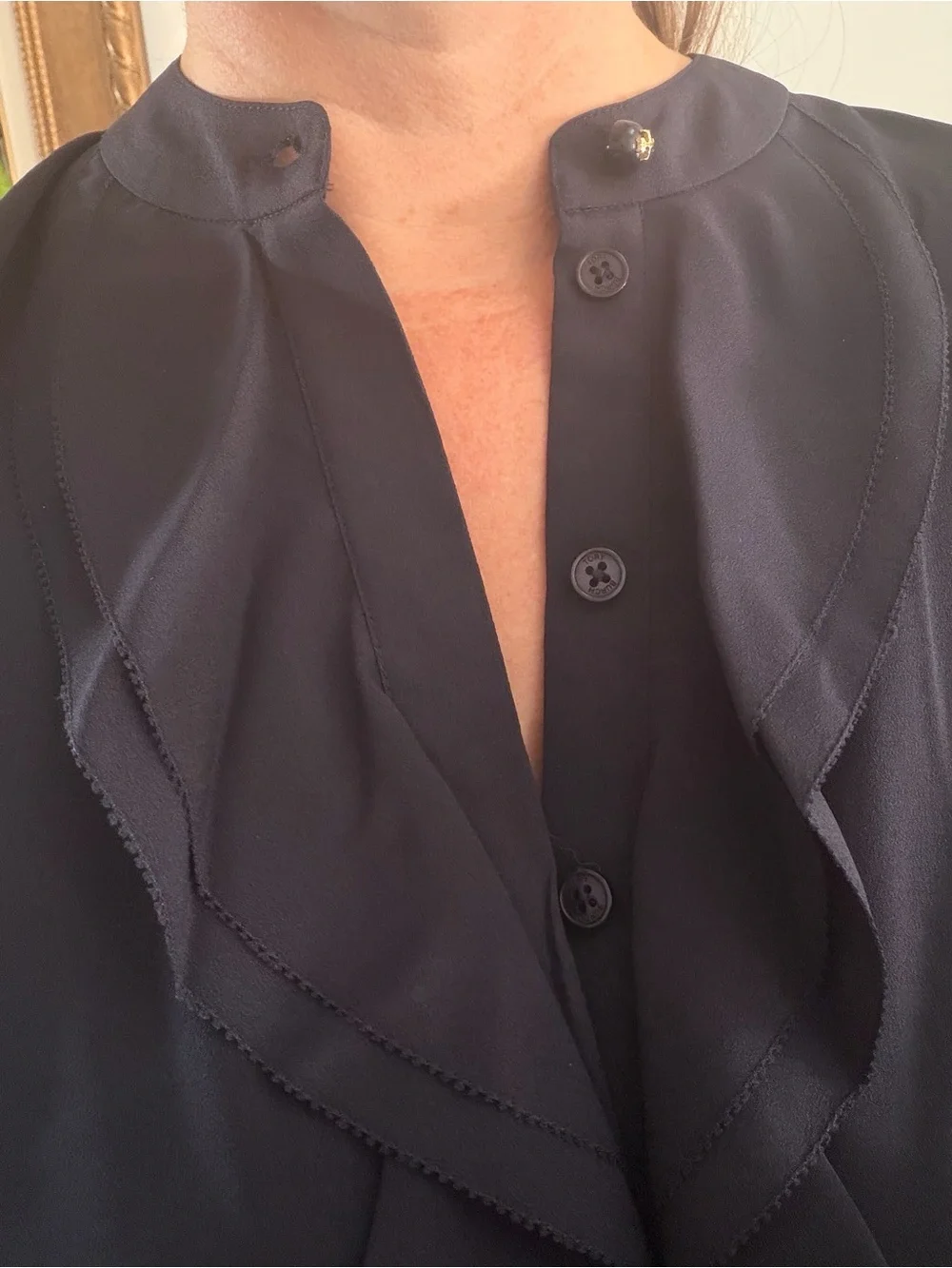 Tory Burch elegant navy